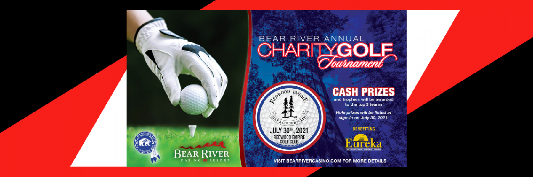 Bear River Annual Charity Golf Tournament 2021 Benefits Eureka Chamber